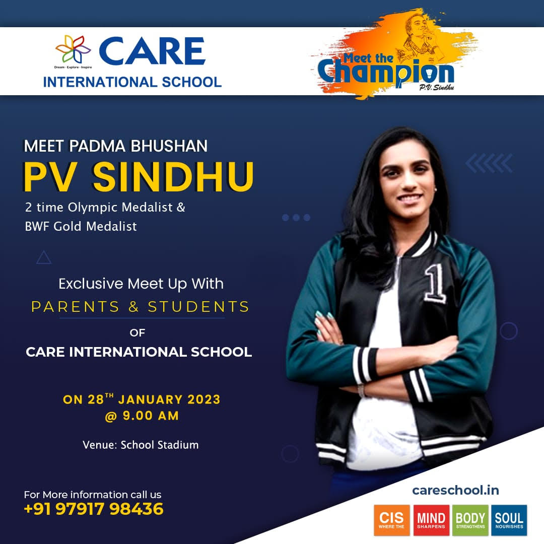 MEET THE CHAMPION- PV SINDHU