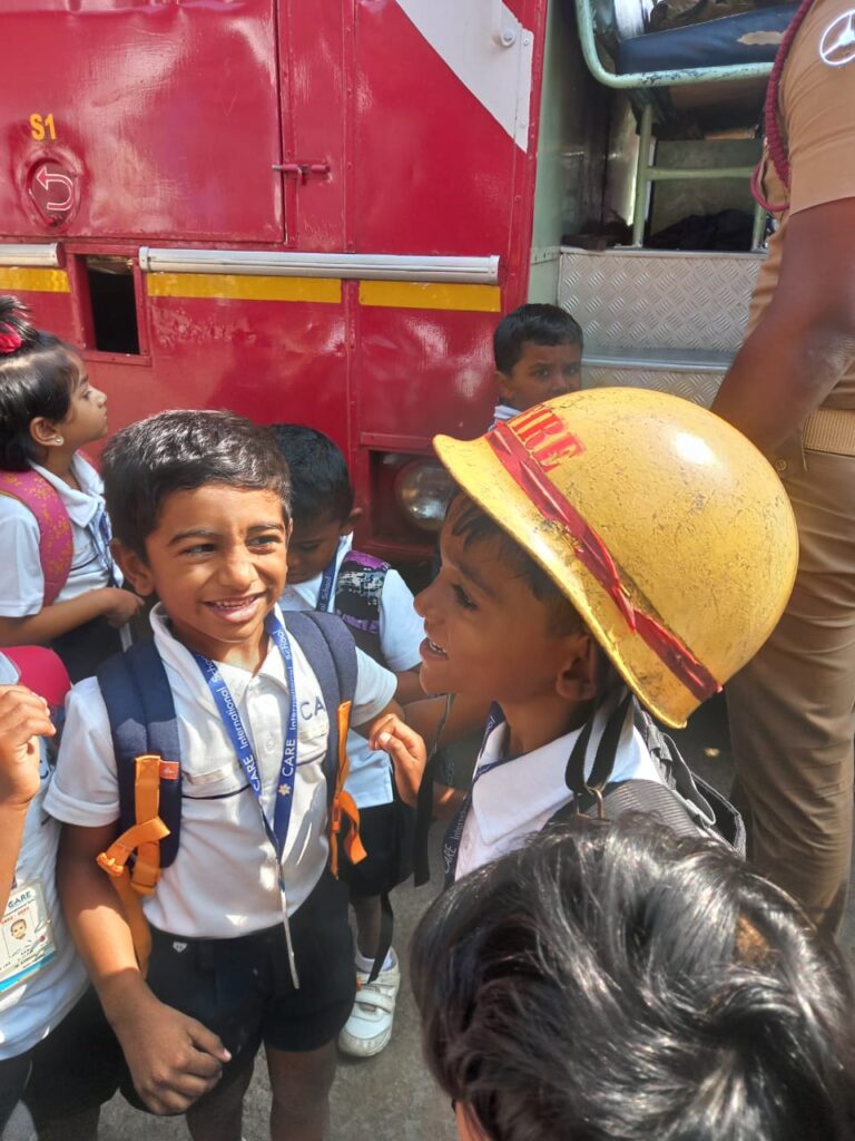 report on field trip to fire station