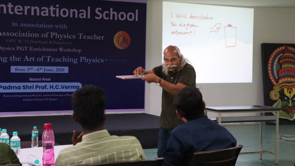 Padma Shri H C Verma’s Workshop @ CARE